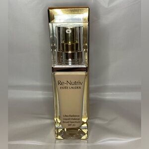 Estée Lauder Re-Nutriv Ultra Radiance Liquid Foundation SPF 20 1C1 (Cool Bone)